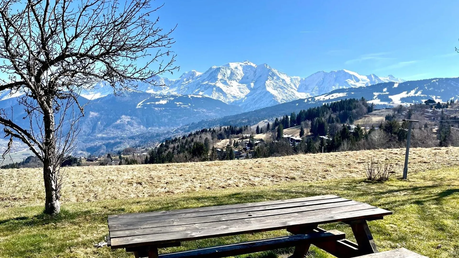 דירות קומבלו Beautiful T3 With Garden - Mont Blanc View